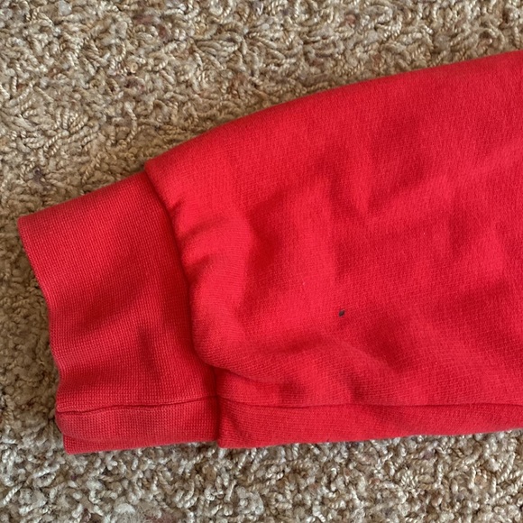 Oversized Adidas Red Hoodie - Picture 7 of 8
